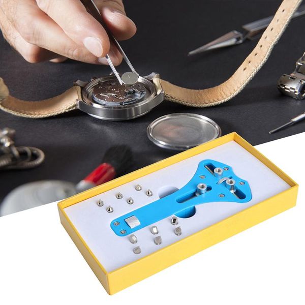 

professional hand tool sets universal adjustable watch case opener 3 prongs watches back cover removing repairing & battery replacement