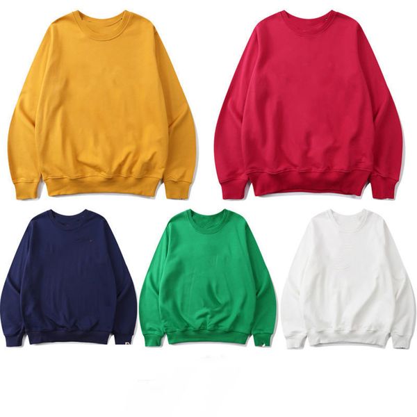 

coat cotton crew neck pullover men and women ape head sweatshirts, Black