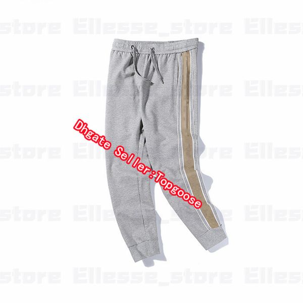 

21ss mens womens designers pants branded sports pants fashion side stripe 2021 sweatpants joggers casual streetwears trousers, Black