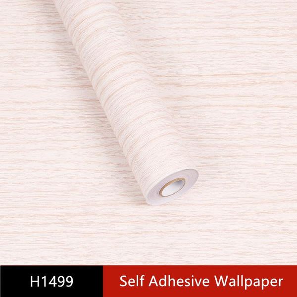 

10m waterproof wood wallpaper roll self adhesive contact paper doors cabinet deskmodern furniture decorative sticker