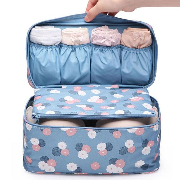 

cosmetic bags & cases 2021 travel bra bag underwear organizer daily toiletries storage women's wash case