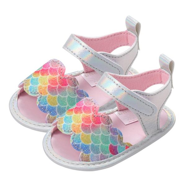 

first walkers summer baby soft soles non-slip breathable colorful daily stickers pu leather prewalker floor shoes