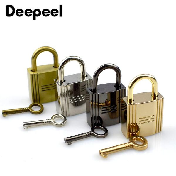 

bag parts & accessories 2sets deepeel 21*35mm turn twist lock for purse handbag luggage metal clasp closure buckles locks hardware, Black