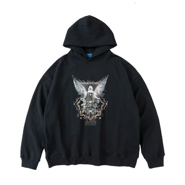 

men's hoodies & sweatshirts hoodie hooded hoodie of autumn cotton wool the men harajuku printing letter do5p, Black
