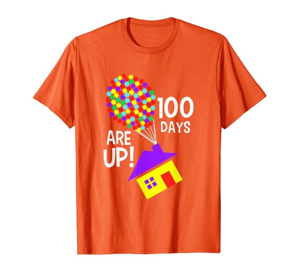 

100 Days Are Up | 100 Days Of School T-Shirt, Mainly pictures