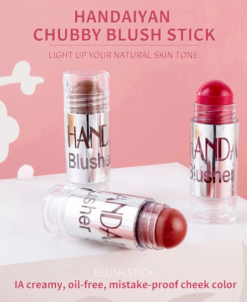 

dhl handaiyan chubby face blush stick light up your natural skin tone