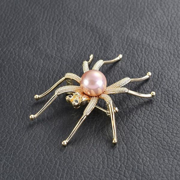 

pins, brooches steampunk rhinestone pin spider for women men gothic brooch halloween costume accessories insect bug jewelry, Gray