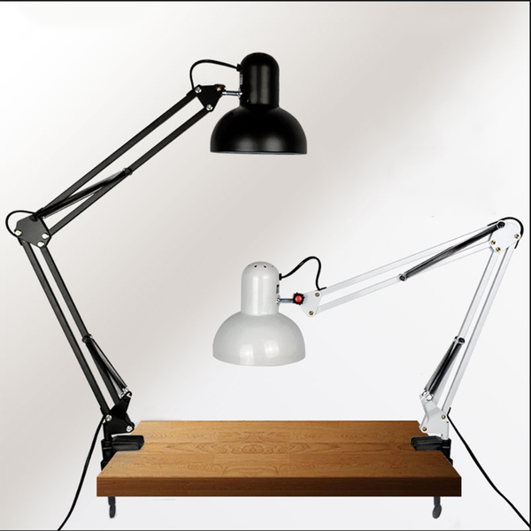 

wall lamp zerouno indoor led arm adjustable clip study room bedroom table book lights multi color eu plug switch working lamps