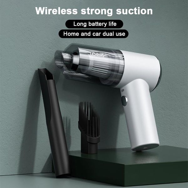 

vacuum cleaner mini car wireless handheld 3500pa with high power for office home
