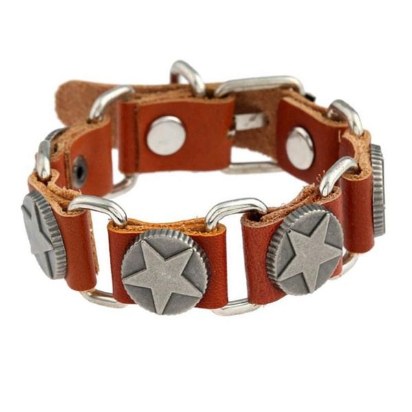 

charm bracelets selling leather bracelet, link japanese and korean jewelry, punk style, bracelet, Golden;silver