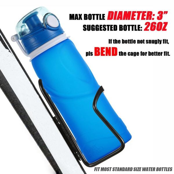 

bicycle accessories bike water bottle holder carrier bicycle drink container cage bracket 2 pack new bike accessories #b