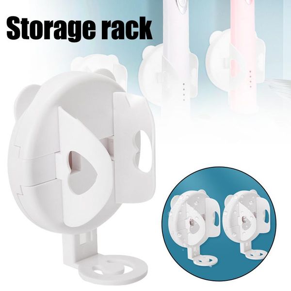 

toothbrush holders electric holder bathroom organizer self adhesive wall mounted automatical organizing rack household qjs shop