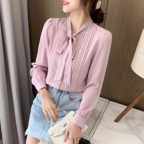 

women's blouses & shirts female spring lasso chiffon shirt-long western style streamer ou0e, White