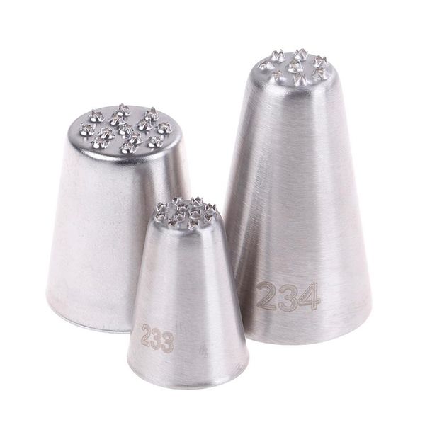 

stainless steel cream decoration mouth small shape nozzle baking tools grass icing nozzles pastry decorate &