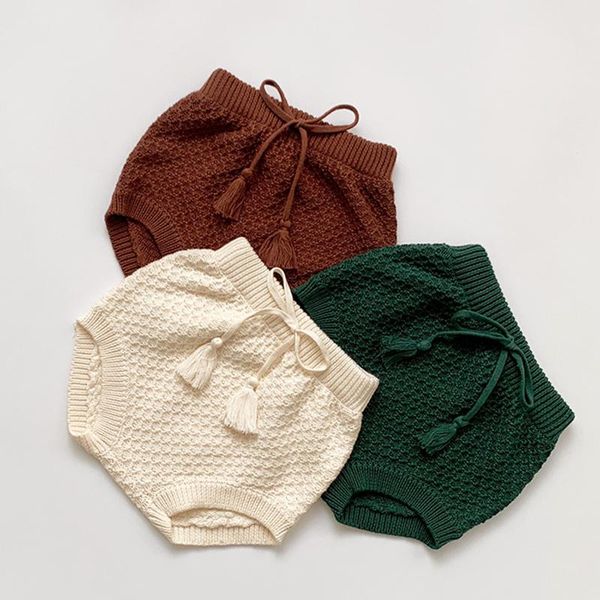 

shorts children clothing kids pp baby boys girls knitting boy girl pants autumn spring knit, Black