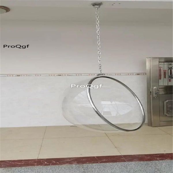 

prodgf 1 set transparent ins hanging swing bubble chair without cushion