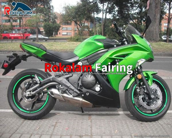 Aftermarket Trackings CodeWorks для Kawasaki Ninja 650R ER6F ER 6F 2012 2013 2014 2015 2016 ER-6F EX650 650R Обтекируйте комплект (литье под давлением)