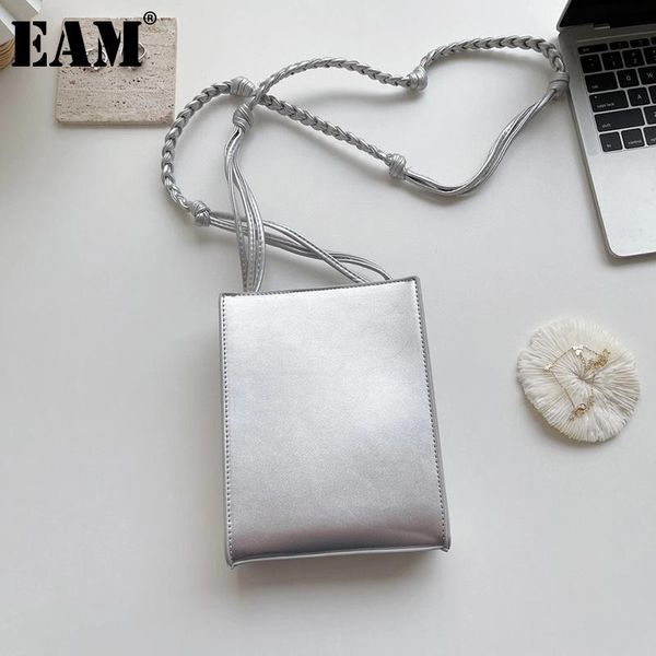 

cross body [eam] women mini brief square pu leather phone bag personality all-match crossbody shoulder fashion tide 2021 18a1455