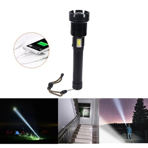 

other led lighting super bright handheld flashlights usb rechargeable outdoor waterproof zoom for camping hunting