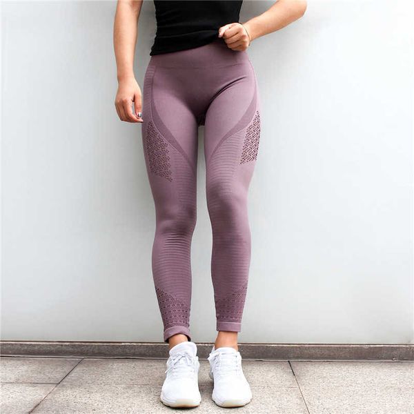 

7 colors high waist seamless yoga leggings sports tights women running gym clothing tummy control breathable fitness trousers, Black