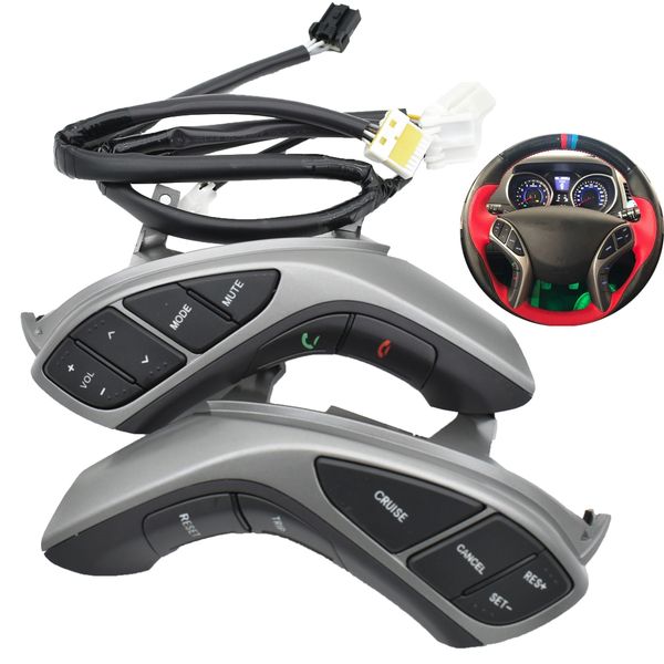 

style steering switch wheel volume channel phone cruise control button for hyundai elantra at 2012-2015