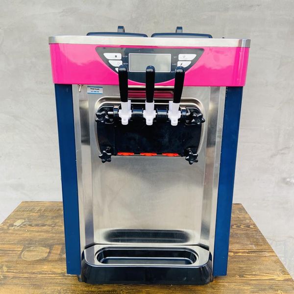 

ice cream making machine low cost sale of taylor soft commercial stainless steel 110v 220v 3 flavor