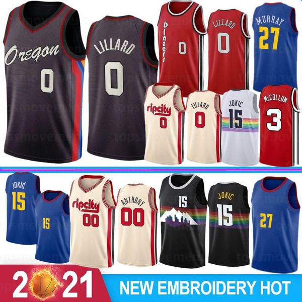 

damian 0 lillard 15 jokic ncaa carmelo 00 anthony men college basketball jerseys c.j. 3 mccollum 2021 jamal 27 murray