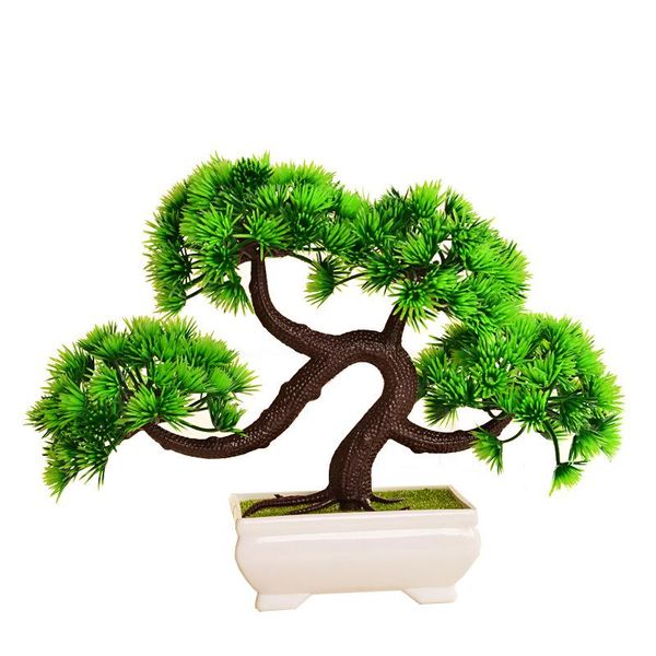 

artificial greeting pine pot culture green plants a household adornmant deskfurnishing articles