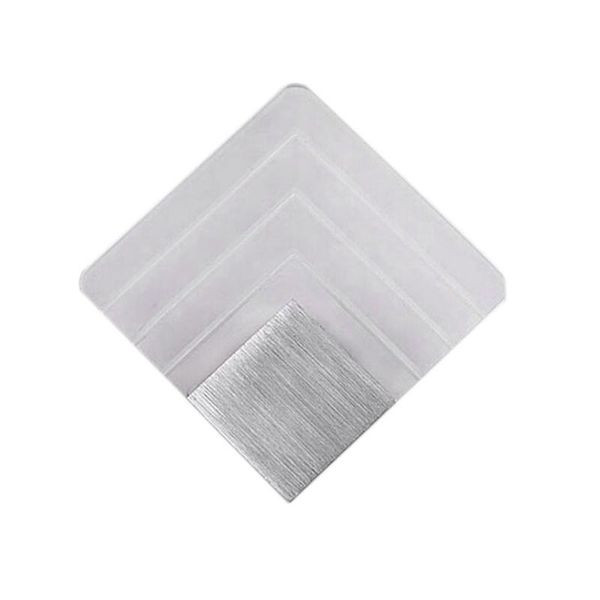 

wall lamp led 10w indoor layered square modern el corridor bedroom brushed aluminum + acrylic