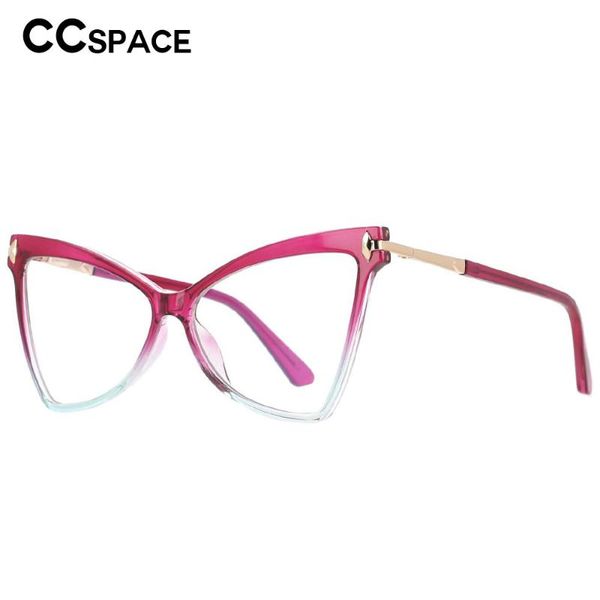 

sunglasses 53244 tr90 oversized anti-blue light glasses frame women's optical fashion computer eyeglasses, White;black