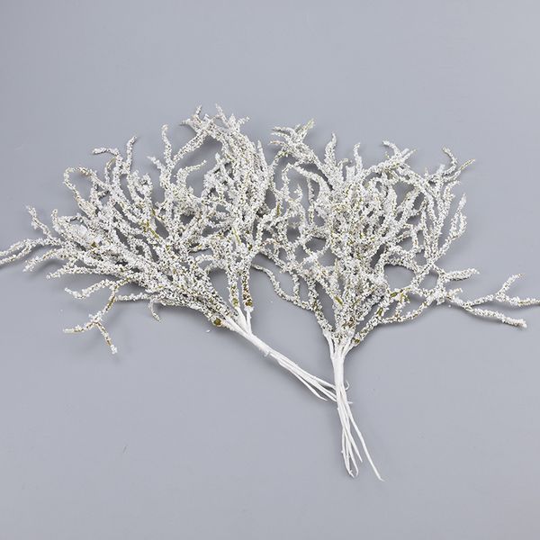 

home diy artificial plant wreath, festival decoration flower, vase decoration, pe false branch, 6 pieces