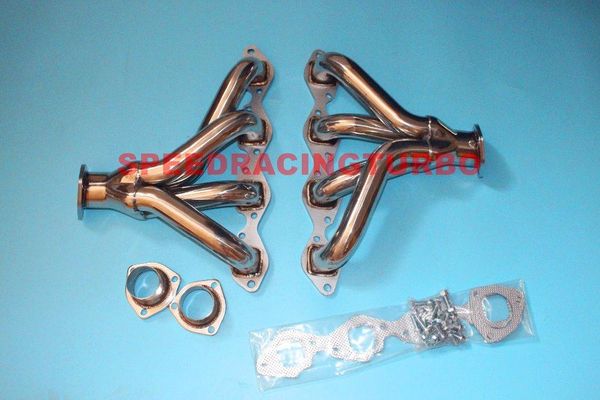 

manifold & parts exhaust header for chevy 427 454 496 502 v8 big block stainless steel street-rod hugger square pipe