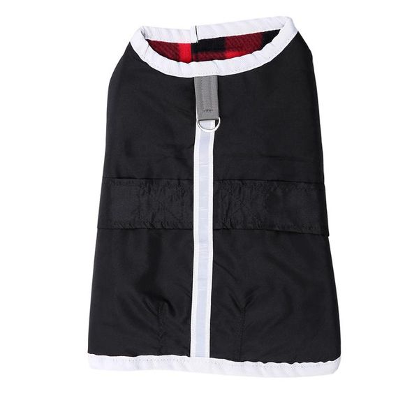 

dog apparel black lined fleece cotton clothes puppy factory direct sale pet bk6