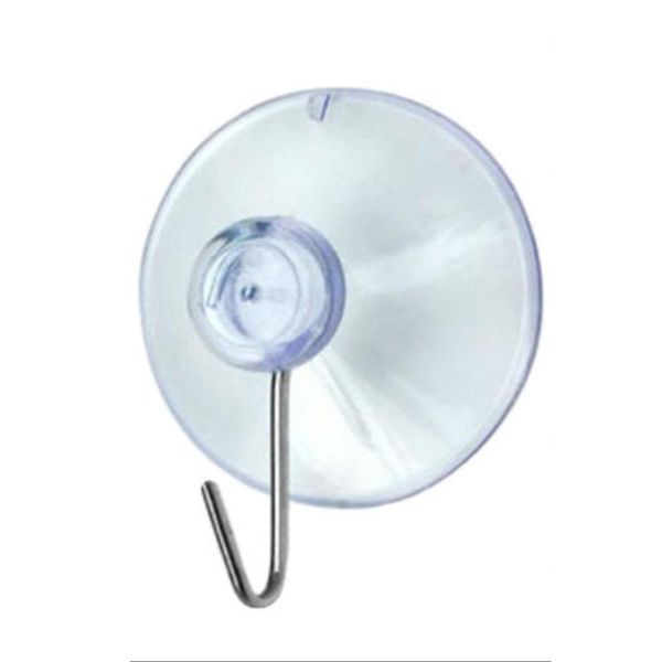 

hooks & rails 10pcs casement clear suction cup sucker clothes coat metal hanging hook for kitchen bathroom glass tile