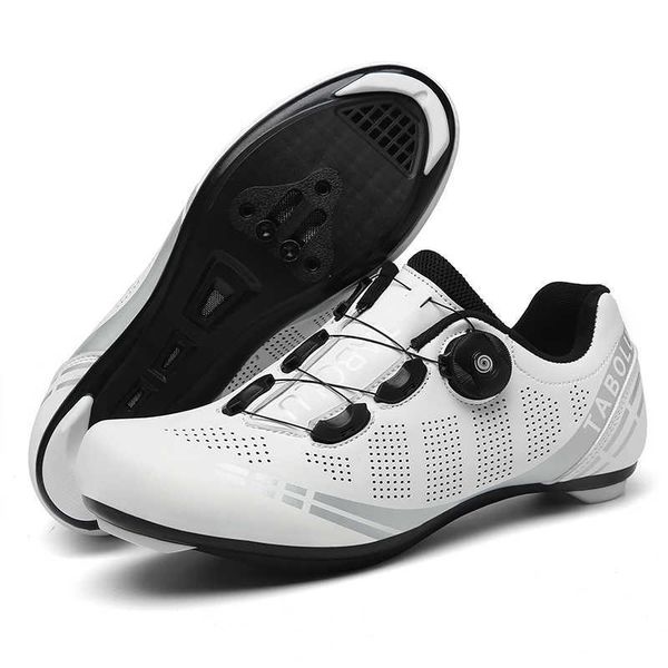 

road cycling shoes sneaker white professional mountain bike breathable bicycle racing self-locking shoes