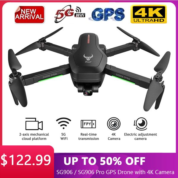 

SG906 / SG906 Pro 2 GPS Drone with Camera 4K 5G Wifi 3-Axis Gimbal Brushless FPV HD Drone RC Quadcopter 25Mins Flight Time Dron