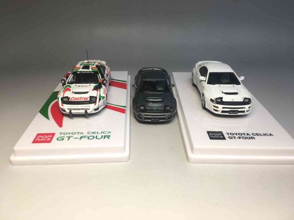 

poprace - toyota celica gt four, scale 1:64, limited edition, dicast