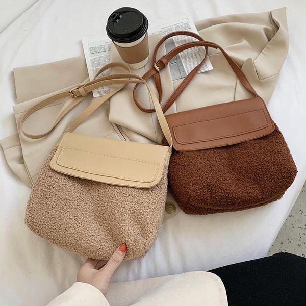 

cross body solid color shoulder messenger bag women large capacity handbags totes bags fashion simple pu leather crossbody clutch