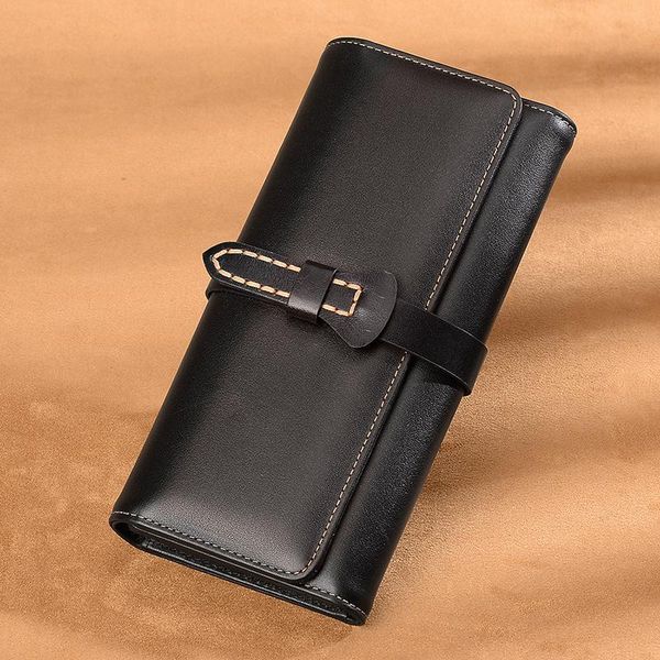 

wallets wallet women's long leather style clutch bag cool, Red;black