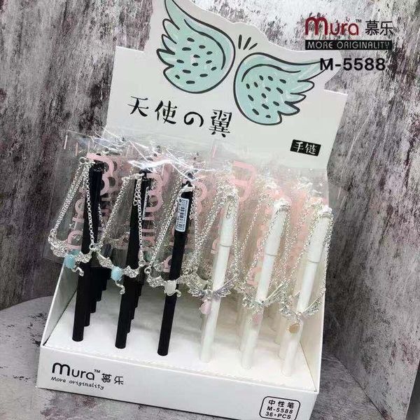 

gel pens 20pcs personality bracelet pendant neutral pen student supplies stationery creative fashion