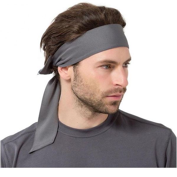 

absorbent cycling yoga sport sweat headband men sweatband for men and women yoga hair bands head sweat bands sport jllbtt, Yellow;black