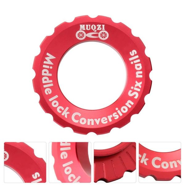 

tools aluminum alloy center-lock hub adapter 6-bolt conversion disc accessory