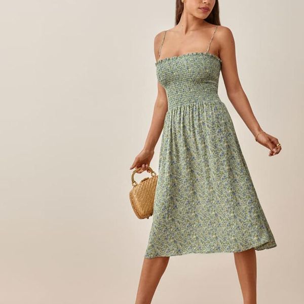 

casual dresses summer women's flower print slim-fit suspender dress, Black;gray