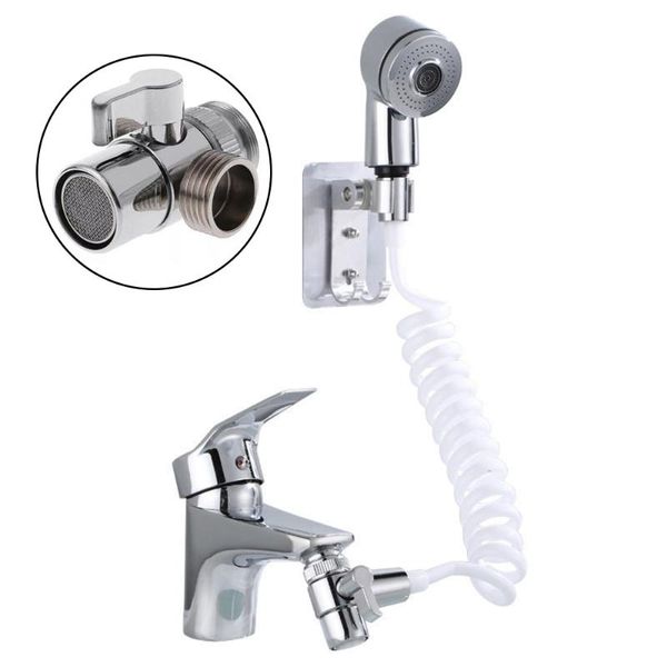 

colanders & strainers 3 pcs/set 1/4-turn valve operation toilet bathroom brass sink diverter faucet splitter hose adapter m22 x m24