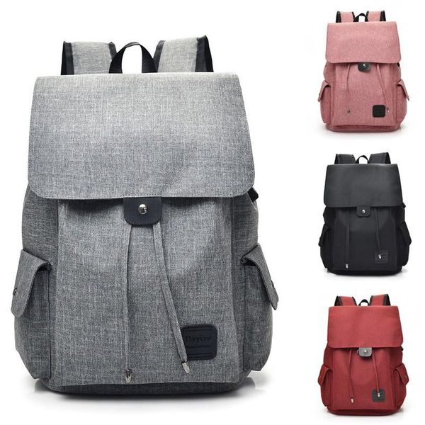 

backpack fivelovetwo usb external lapcanvas rucksack travel girl school bag