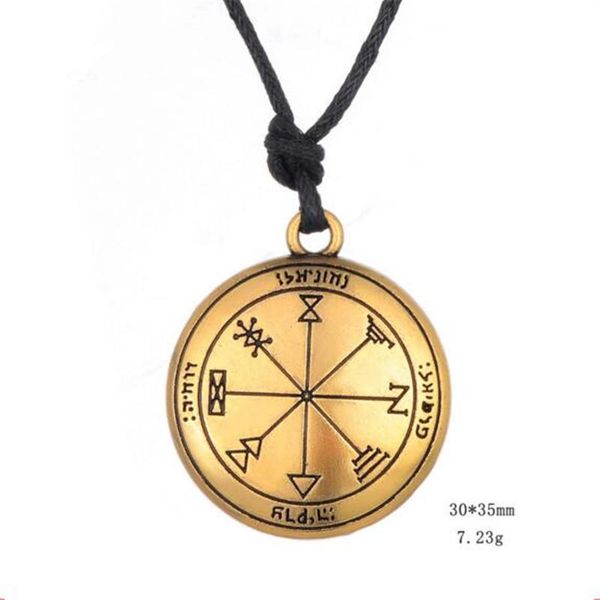 

pendant necklaces necklace for women men viking jewelry eight different pattern and runes cool personality charm zinc alloy drop, Silver