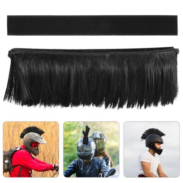 

car organizer helmet cockscomb mohawk design decor motorbike accessory