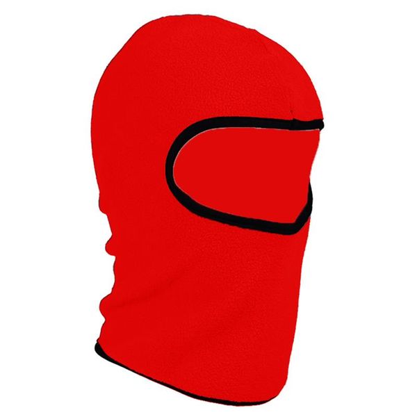 

cycling caps & masks winter full face ski mask kids balaclava hat windproof polar fleece neck warmer cap running for boys girls 2021, Black
