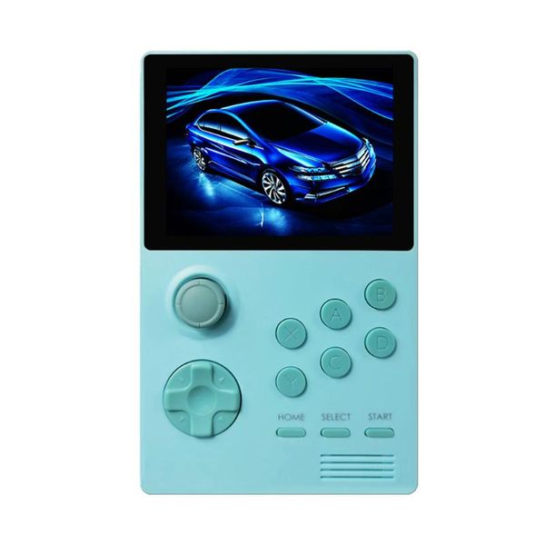 

powkiddy a19 2000 video games player handheld retro game console (blue)