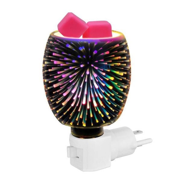 

fragrance lamps aroma electric wax melt incense burner 3d touch lamp night light art diffuser warmer